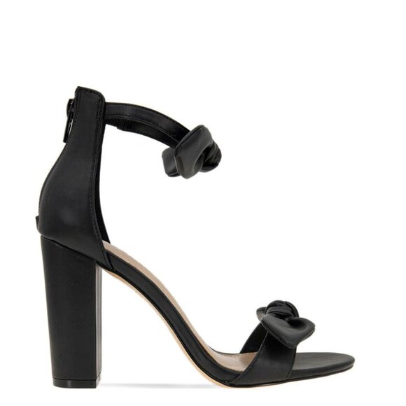 Bashwood Handmade Black Leather Floral Strap Sandal - Picture 1 of 5
